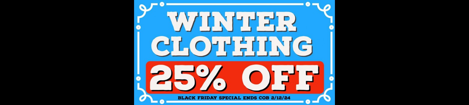 Winter Clothing Black Friday